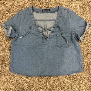 Brandy Melville chambray shirt